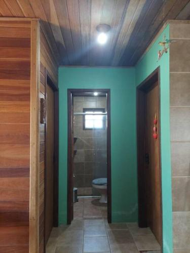 Kúpeľňa v ubytovaní Casa na Praia do Cassino.