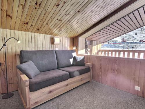 Appartement 2 pièces avec balcon et vue sur pistes, animaux admis - FR-1-455-252