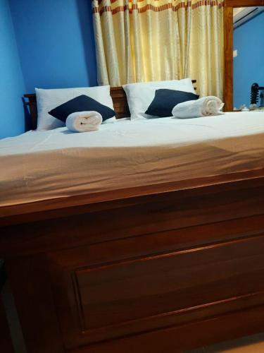 Katil atau katil-katil dalam bilik di JD Resort