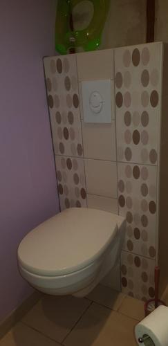 Een badkamer bij Gîte du Toilier
