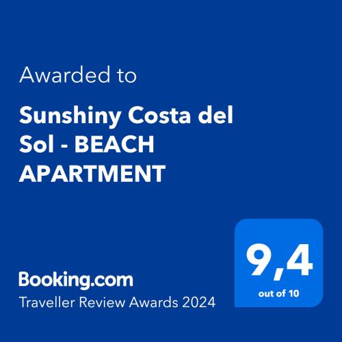 Sunshiny Costa del Sol - BEACH APARTMENT