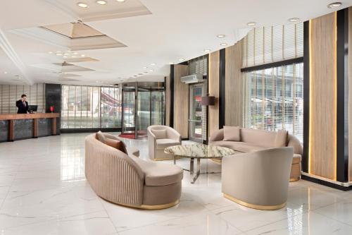 Preddverje oz. recepcija v nastanitvi Golden Age Hotel Taksim