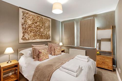 Llit o llits en una habitació de Thorncliffe House
