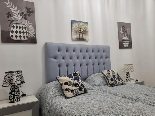 Postel nebo postele na pokoji v ubytování Apartamento Demasiadas Compañías