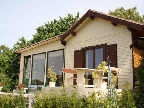 Bygningen som feriehuset ligger i