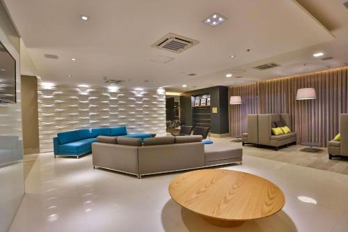 Khu vực sảnh/lễ tân tại Park Inn by Radisson Santos