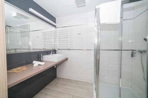 Vonios kambarys apgyvendinimo įstaigoje VacationClub - Solden Apartament 33