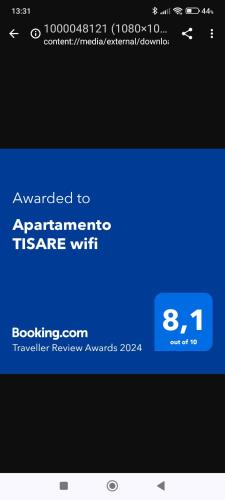 Bố cục Apartamento TISARET wifi 47-112