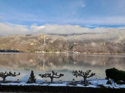 CoconLagon Sérénité au lac d'Annecy tokom zime