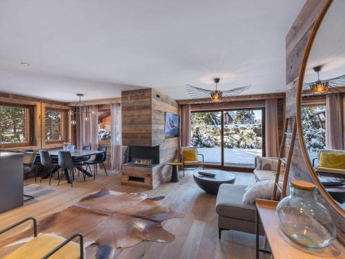 Appartement moderne avec espace bien-être et proche télécabine à Megève - FR-1-569-188