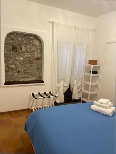 Ένα ή περισσότερα κρεβάτια σε δωμάτιο στο Murat Apartment