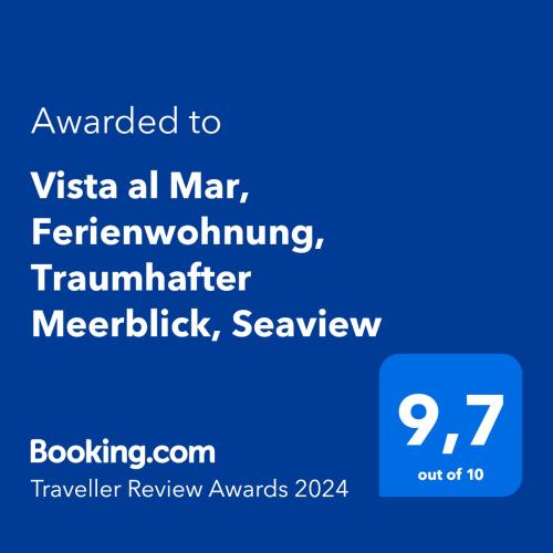 Vista al Mar, Ferienwohnung, Traumhafter Meerblick, Seaview photo 24