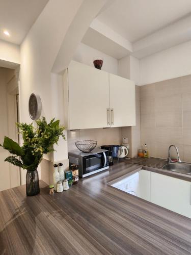 Kuchyň nebo kuchyňský kout v ubytování Seaside Private garden terrace BBQ and pool