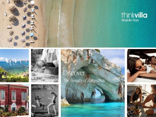 Áyios KírikosにあるFratelli Villa, with Heated Pool & Spa Whirlpool, By ThinkVillaのギャラリーの写真