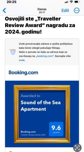 Galeriebild der Unterkunft Sound of the Sea Apartment in Sveti Stefan