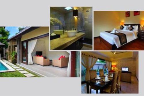 Private villa with private pool near GWK في جيمباران: ملصق لصور غرفة فندق