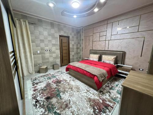 Postel nebo postele na pokoji v ubytování Sasha House