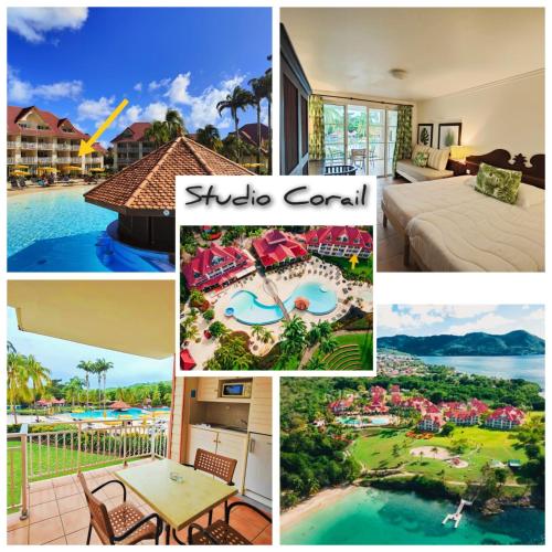 サント・リュスにあるStudio Corail Sainte Luceのリゾート写真集