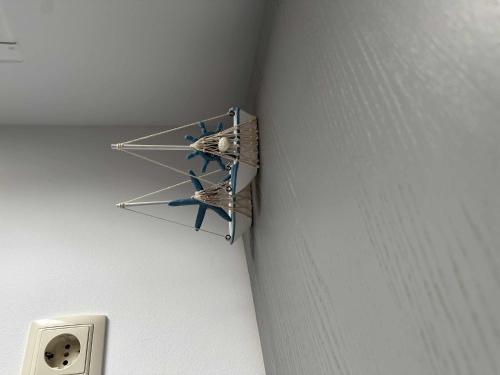 a shelf on the ceiling of a room at Villa Playa y Centro Exclusive Accommodation in Benidorm