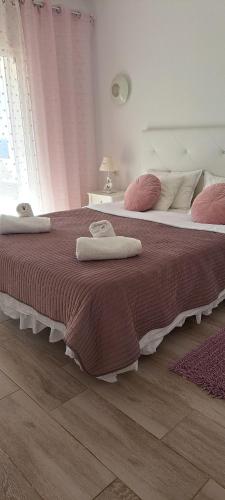 Ένα ή περισσότερα κρεβάτια σε δωμάτιο στο Cozy Sea Views Apartment in Costa Adeje