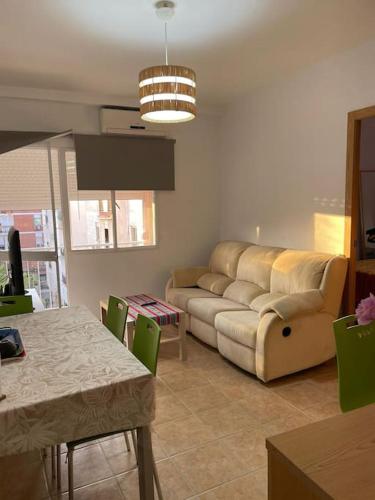 Χώρος καθιστικού στο Apartamento San Juan