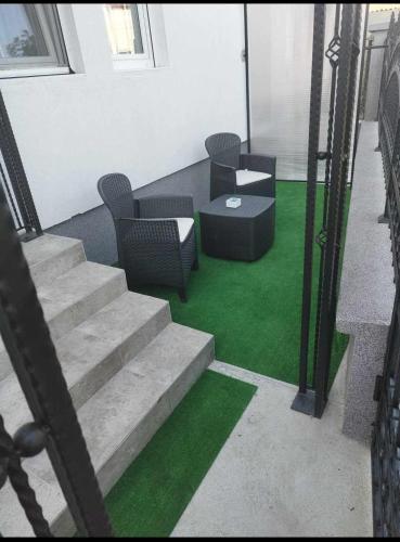 Un lugar para sentarse en Apartments Isidora