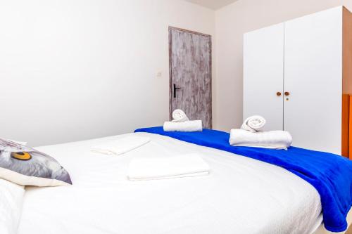 Postel nebo postele na pokoji v ubytování Apartment Nikola