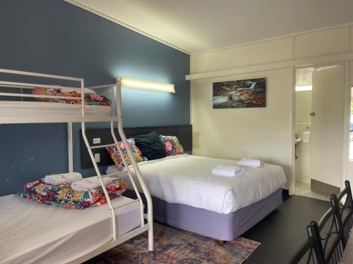 Postel nebo postele na pokoji v ubytování Arkana Motel