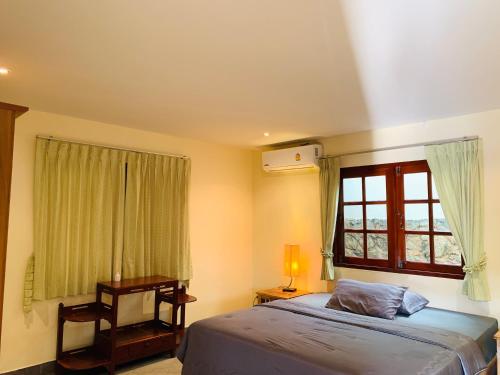 Ένα ή περισσότερα κρεβάτια σε δωμάτιο στο Scan House Apartment