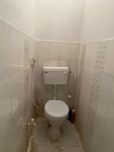 Koupelna v ubytování morlas villa