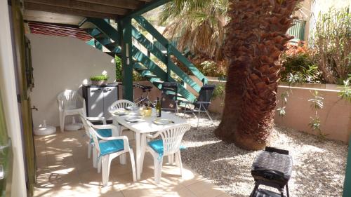 Appartement T2, terrasse, piscine, Eden Roc II, Narbonne Plage