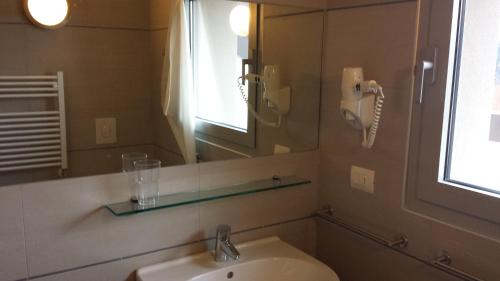 Kylpyhuone majoituspaikassa Residence Luna di Monza