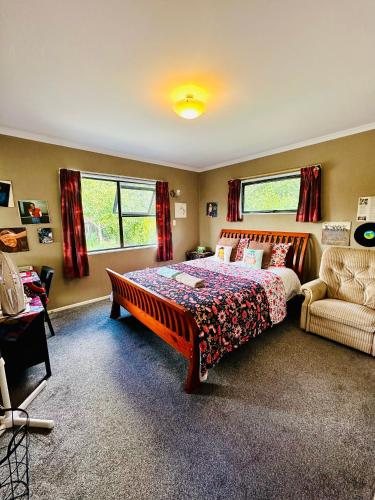 Postel nebo postele na pokoji v ubytování Dora's Comfortable Homestay in Hamilton