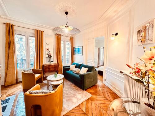 Charming 4-room flat near Eiffel Tower-8people-2 bedrooms