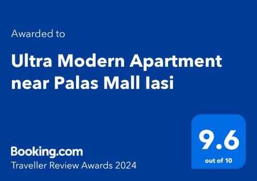 Sertifikat, penghargaan, tanda, atau dokumen yang dipajang di ATH Modern Homes - Luxury Apartment in the City Center