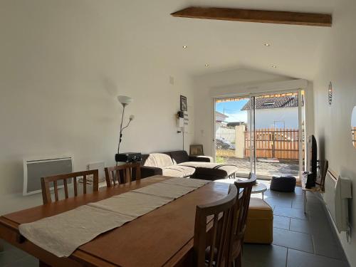 Posteľ alebo postele v izbe v ubytovaní Maison plain-pied Tarbes