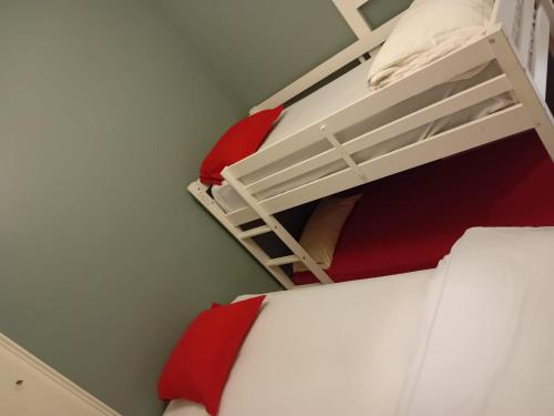 Postel nebo postele na pokoji v ubytování Appartement lumineux à Arcueil-Cachan