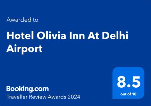 a screenshot of the hotel online inn at delhi airport at Olivia Hotels At Delhi Airport in New Delhi