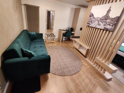 Posezení v ubytování Trend Residence