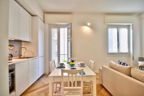Dapur atau dapur kecil di Luvì - Riviera Luxury Flat