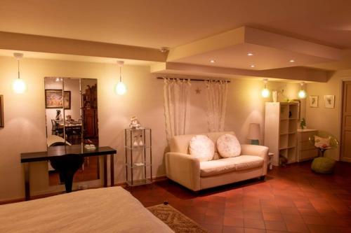 Zona d'estar a Villa Rørvik