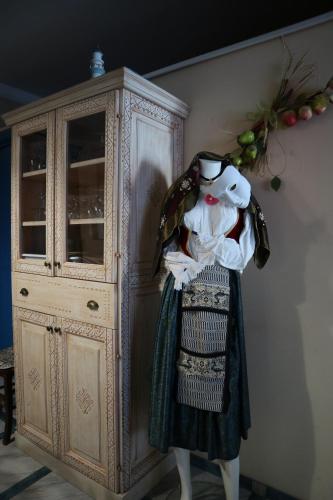 a dresser next to a cabinet next to a dresser at Hotel Aquarius in Carbonia