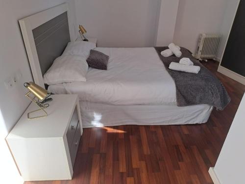 Cama o camas de una habitación en Atico TERRAZA DEL CARMEN