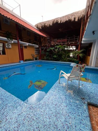 Kolam renang di atau dekat dengan Hotel Bello Caribe