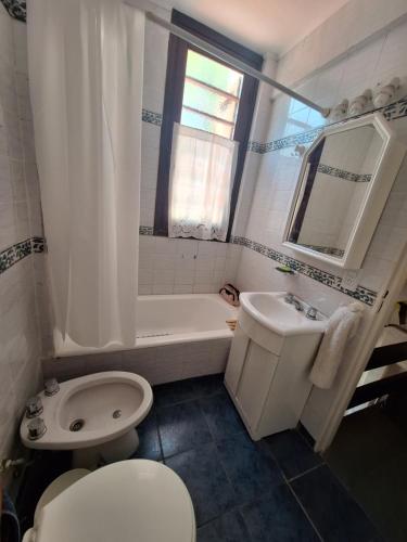 Ένα μπάνιο στο Casa del bosque