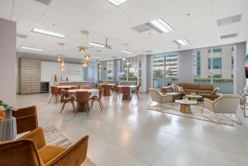 Χώρος καθιστικού στο The Stay At Brickell Club