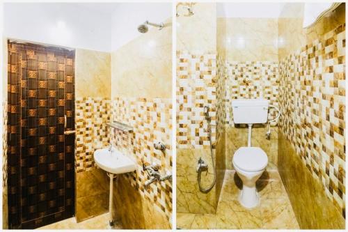 Ванна кімната в Hotel Falcon House ! Puri