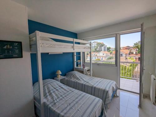 Grand T3 avec 2 terrasses et accès direct plage