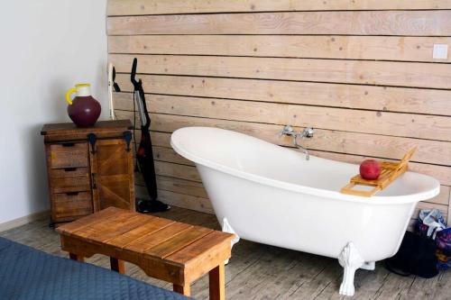 Et badeværelse på Lisbet Cottage2 Kecskemét