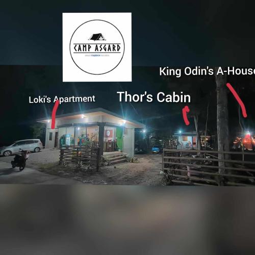 a picture of a kiwi restaurant at night at King Odin's A-House in Catarman